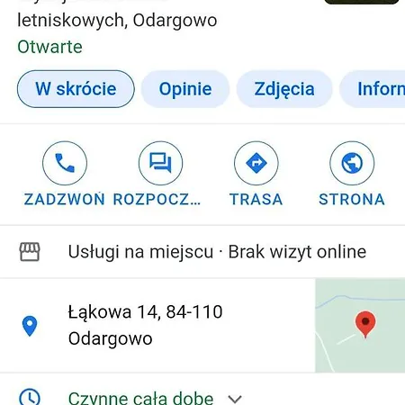 Sielankowo Holiday home Odargowo